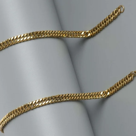 FIX FLAT LINK GOLDEN CHAIN by Modernseries - Picture 3 of 11